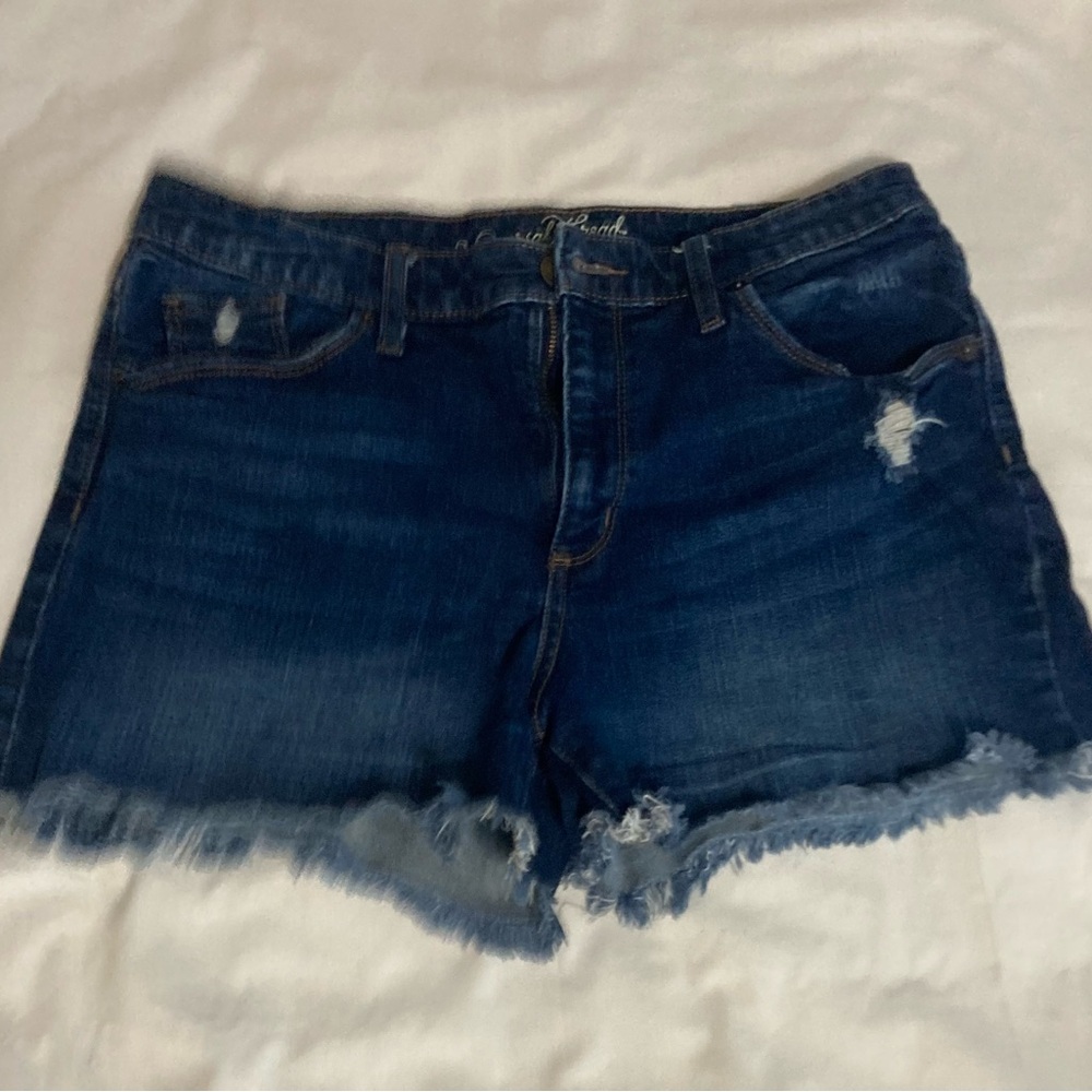 Universal Thread Blue Distressed Jean Shorts